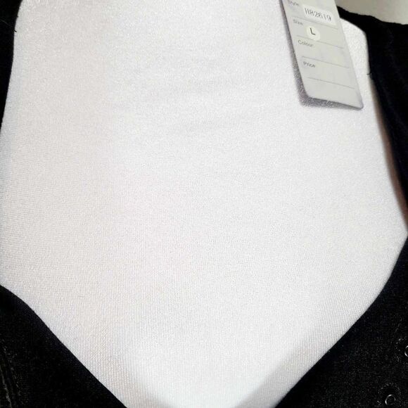 LUCY PARIS New with tag size Large V neck black dress - Picture 10 of 12